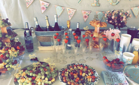 Oojami disposable champagne flutes simplify cleanup after celebrations