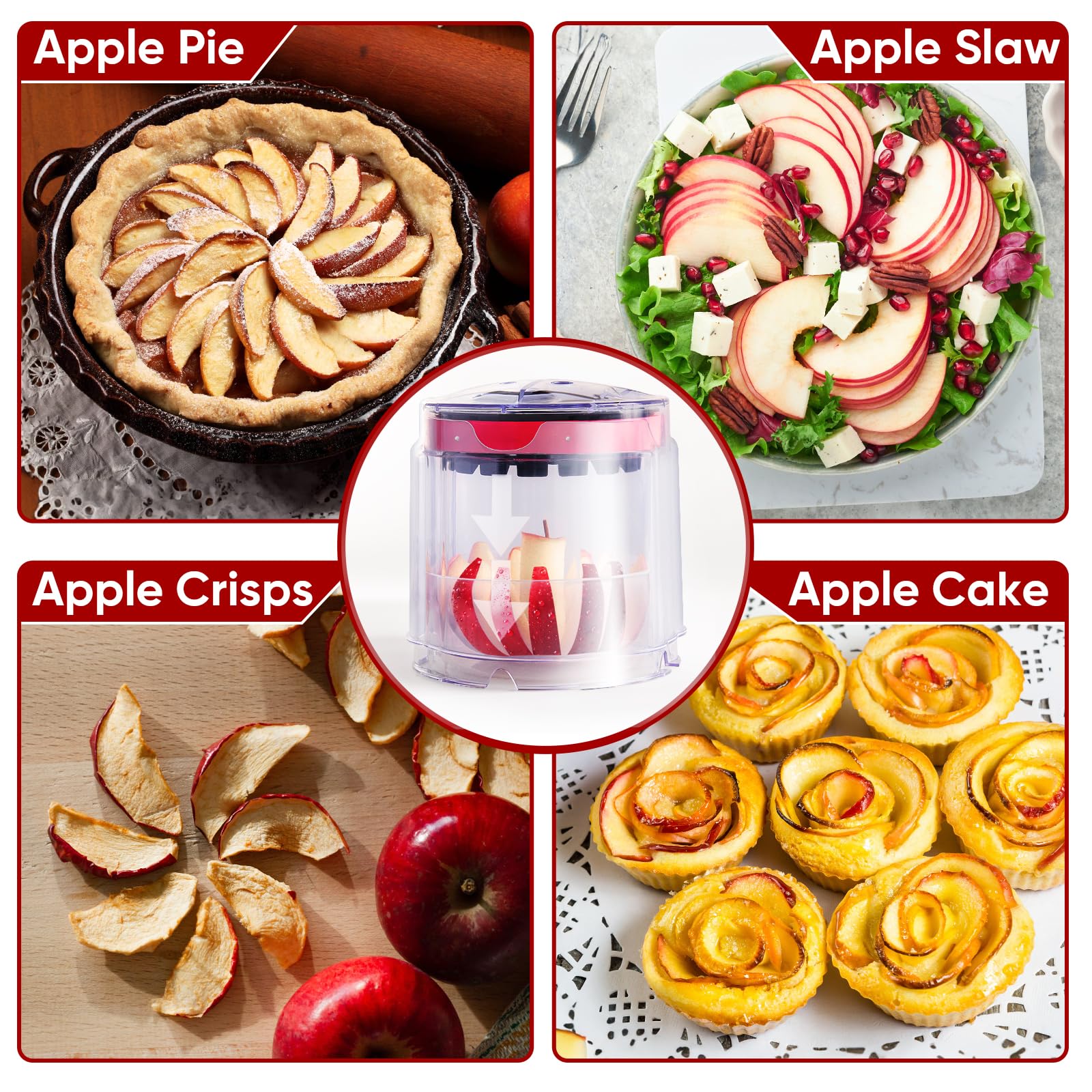 OOKUU Works with pears and other fruits for versatile prep.