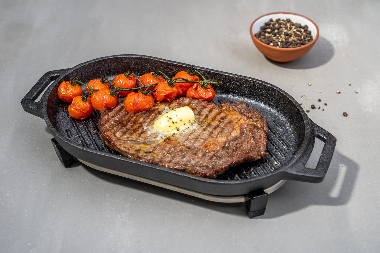 Ooni Grizzler Pan used as all purpose pan in various ovens