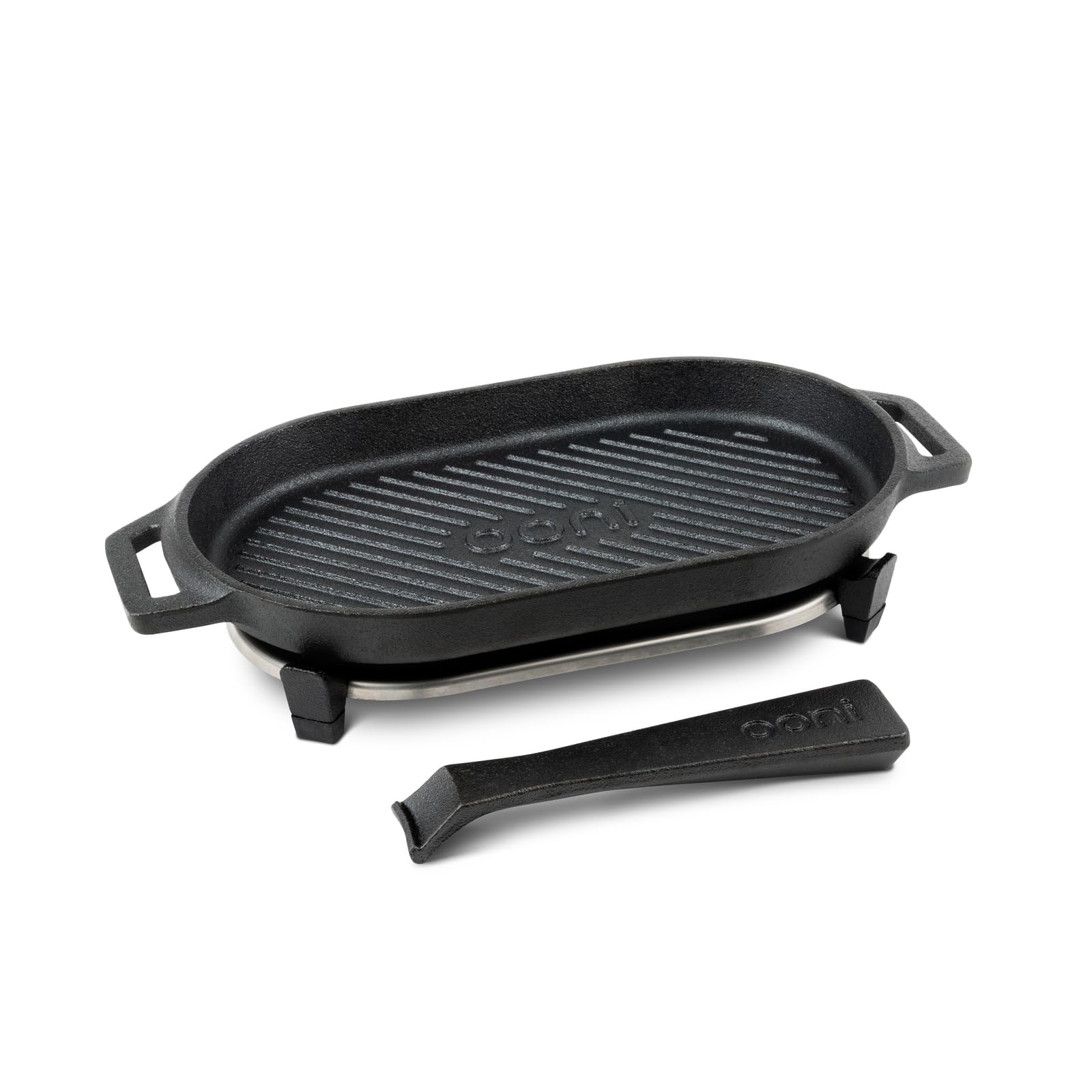 Ooni Grizzler Pan premium cast iron for durable heat