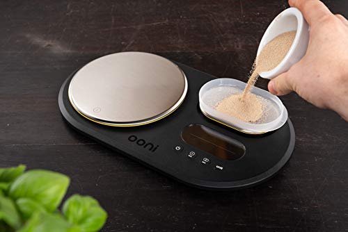 Ooni measuring dish with yeast or herbs for balanced portions.
