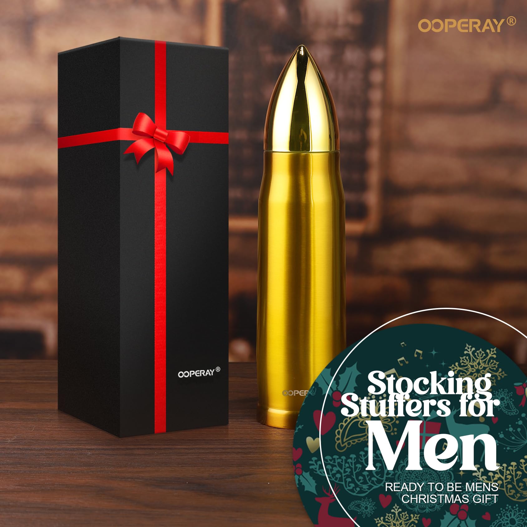 OOPERAY Sweat-proof tumbler keeps hands dry during travel.