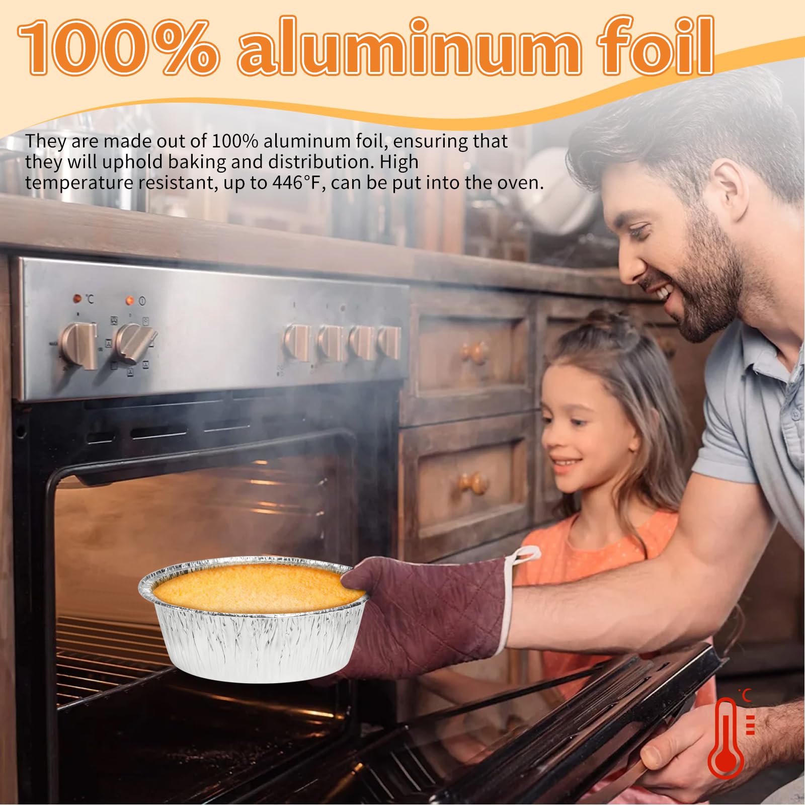 Oopsu freezer-safe foil pans for make-ahead desserts