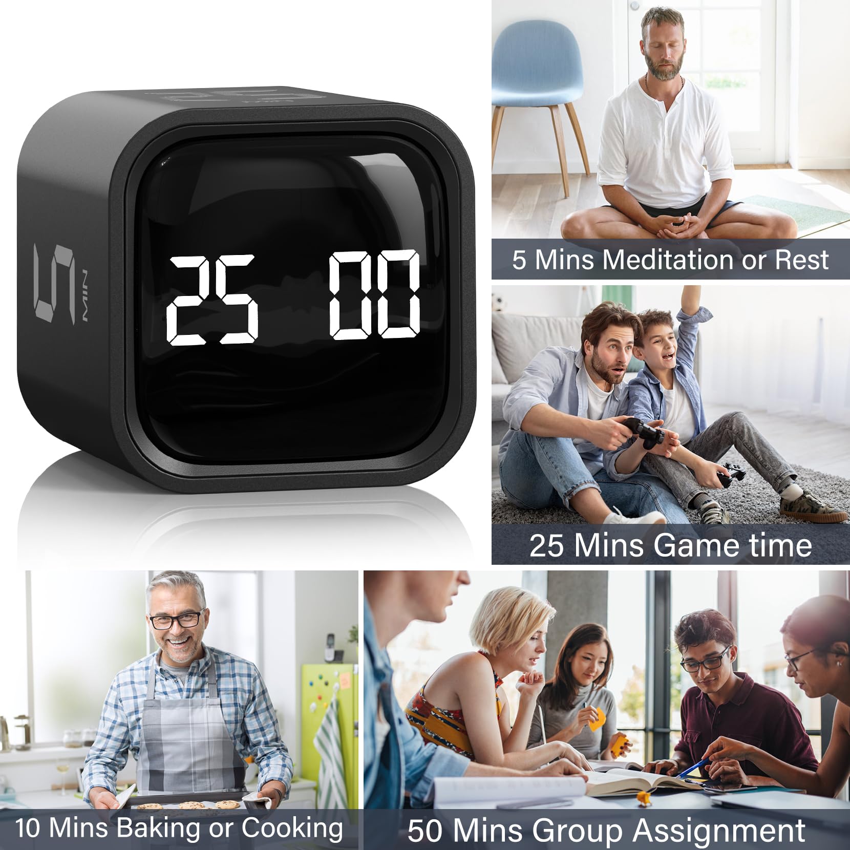OORAII two-pack timer setup for shared spaces