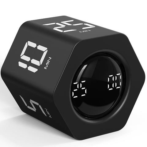 OORAII rotating timer top view for focused work and stylish desk presence.