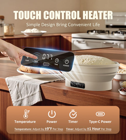 OPAUL foldable silicone banneton for compact kitchen storage