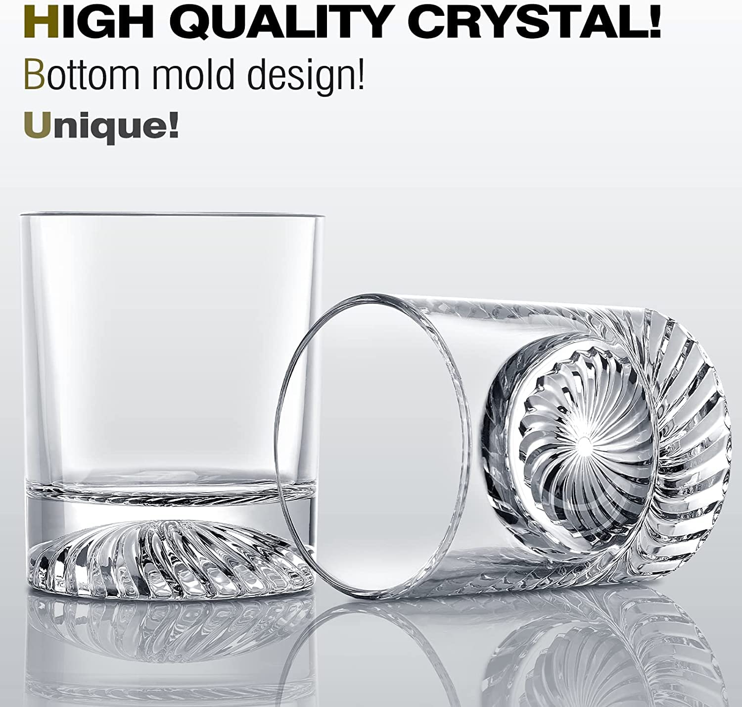 OPAYLY old-fashioned glass highlights premium design with a comfortable grip.