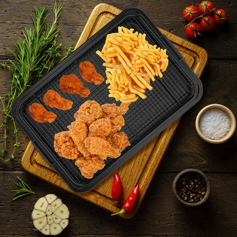 OpenIce stainless steel construction offers durability and easy maintenance in the oven.