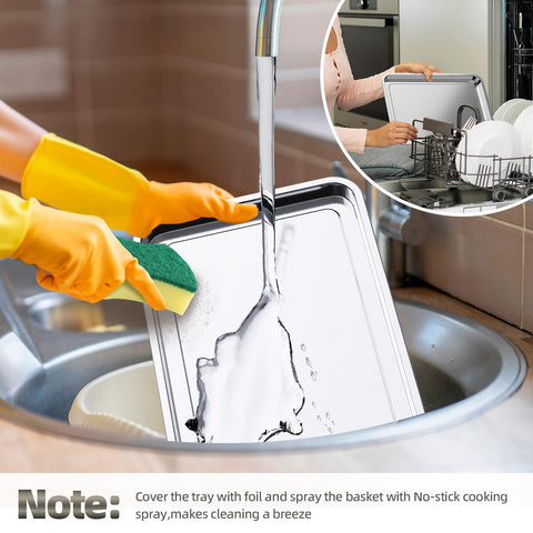 OPENICE dishwasher-safe pans simplify post-cook cleanup after busy meals.