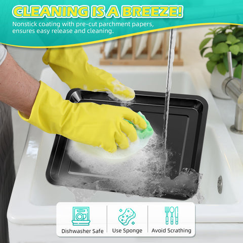OPENICE stainless steel non-stick surface reduces sticking and makes cleanup easier