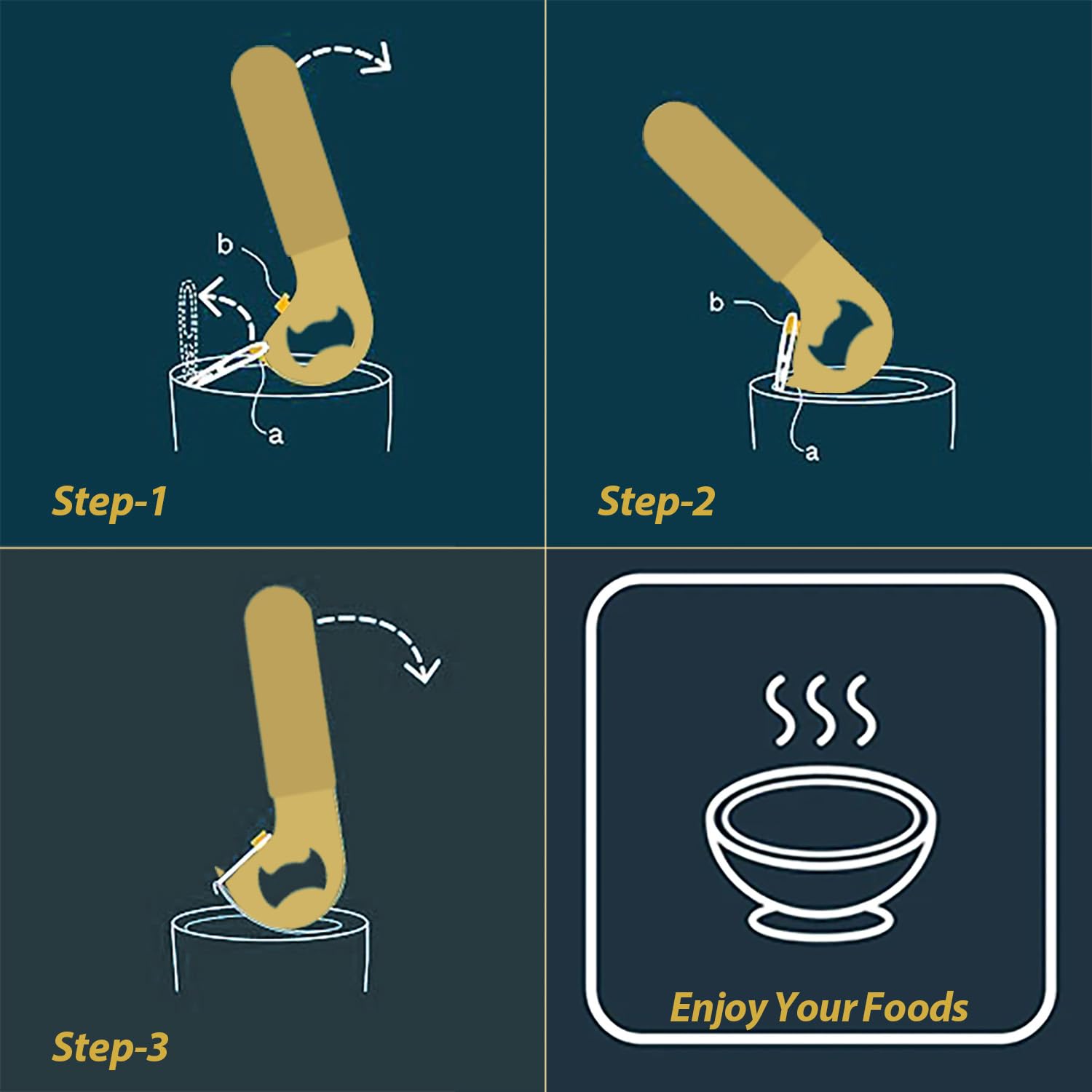OPENPRO Easy-grip handle reduces strain and improves control during use.