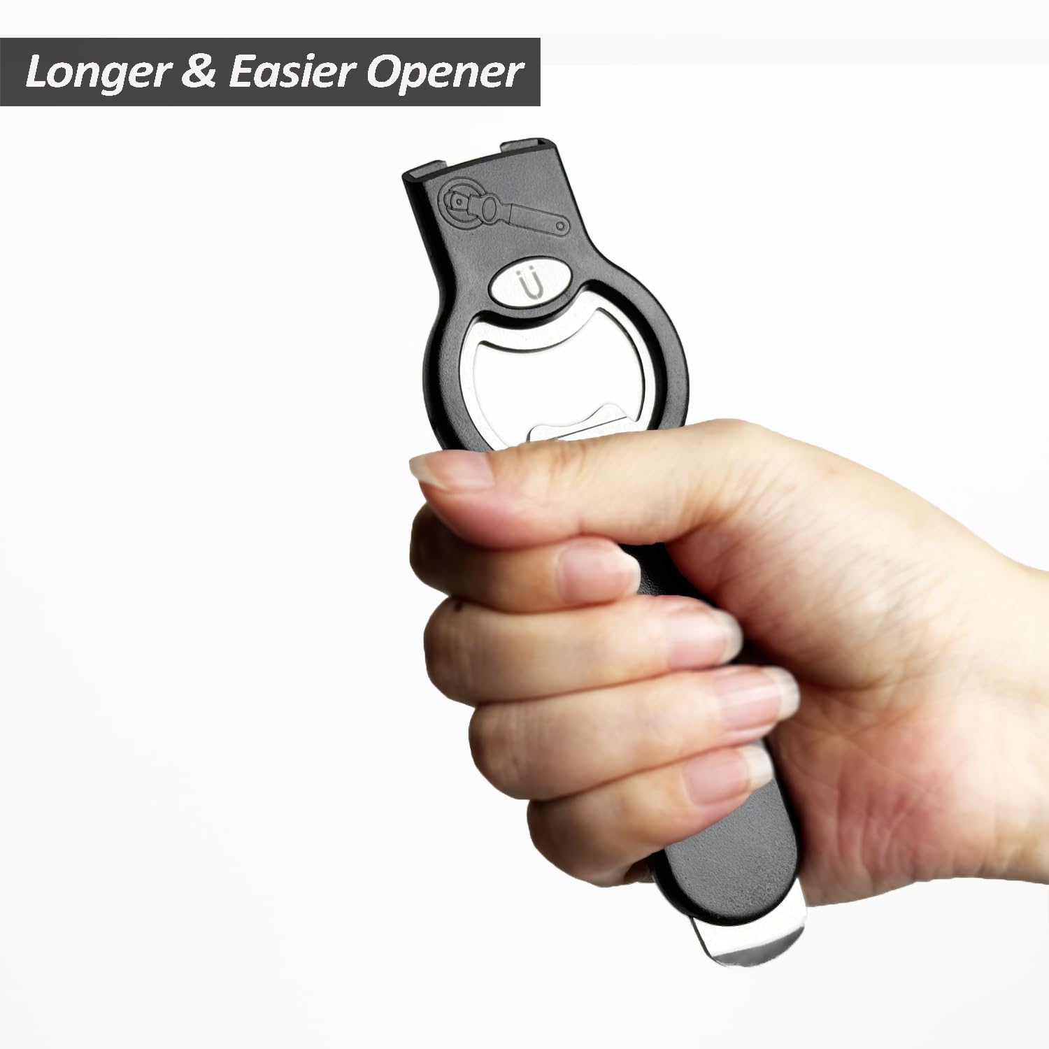 OpenPRO in action on fridge demonstrating magnetic cap catcher use.