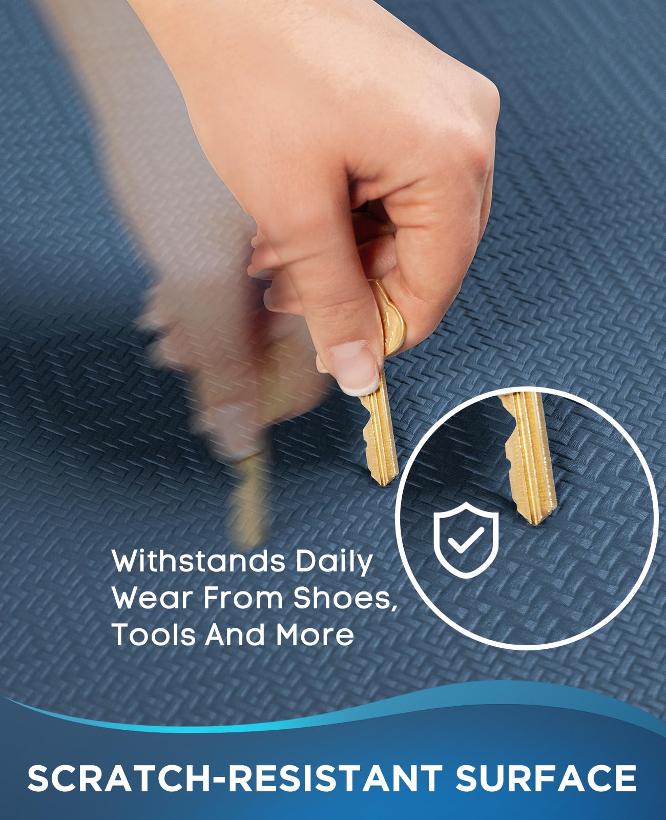 Ophanie beveled edges reduce trips and accidents