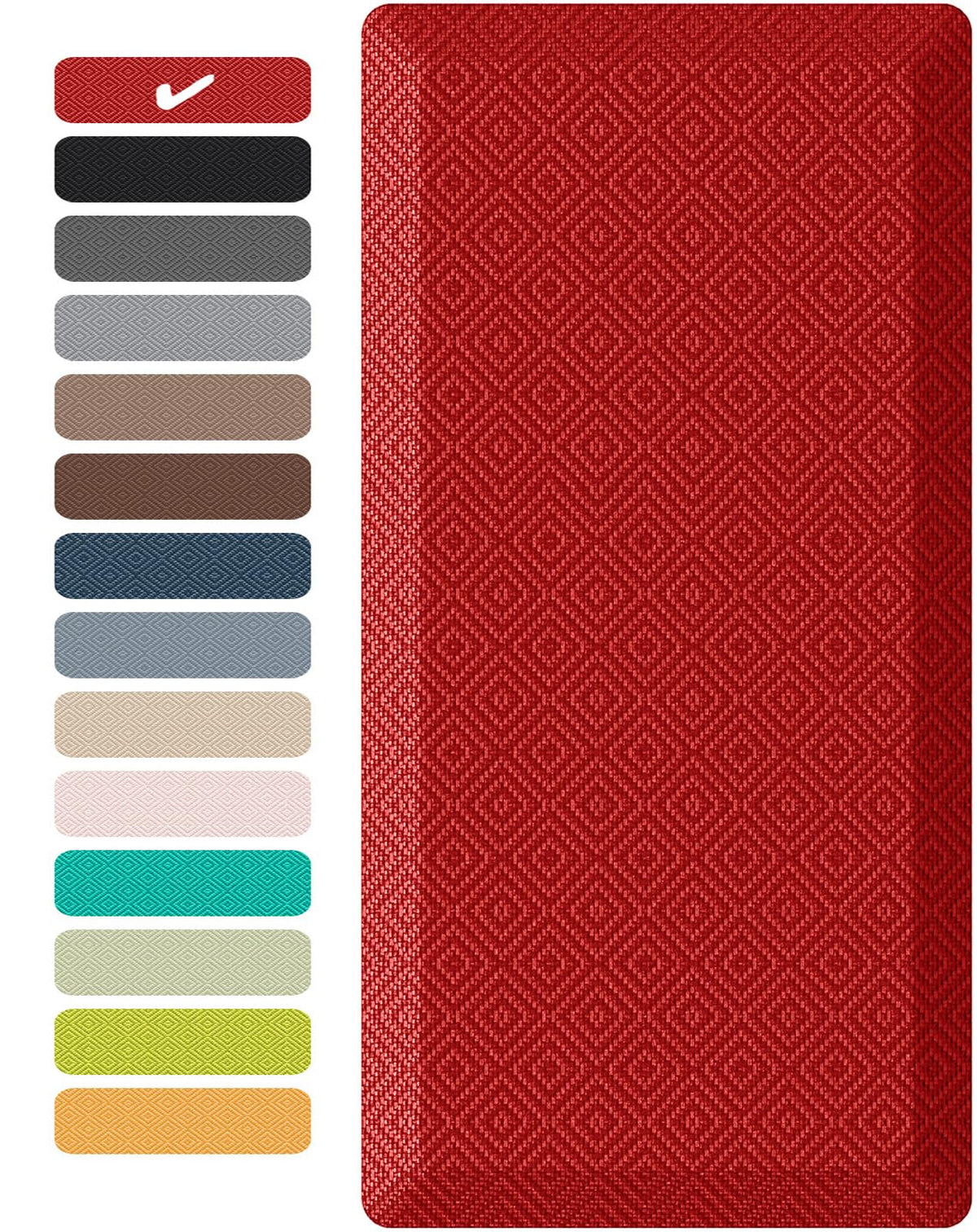 Ophanie anti-fatigue foam cushion kitchen mat supports extended standing tasks