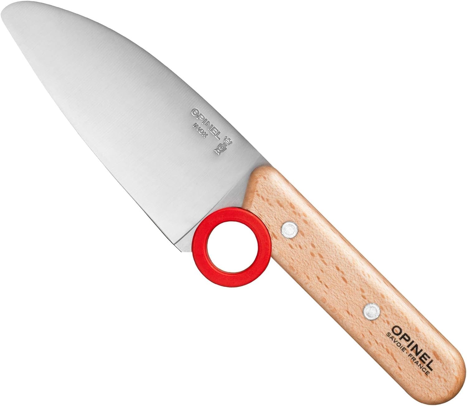 OPINEL Le Petit Chef peeler enables easy, safe vegetable prep for kids.