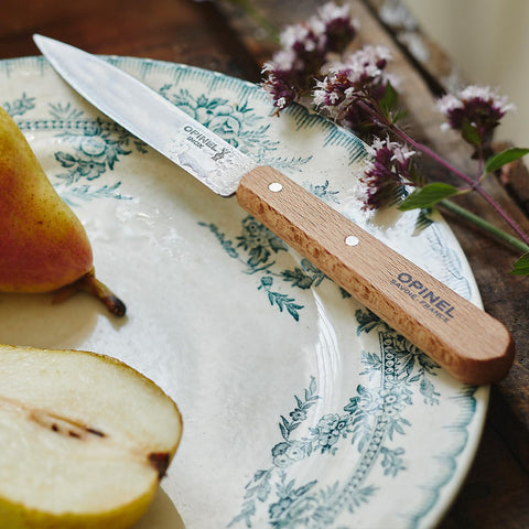 OPINEL No. 112 made-in-France craftsmanship adds classic kitchen style.