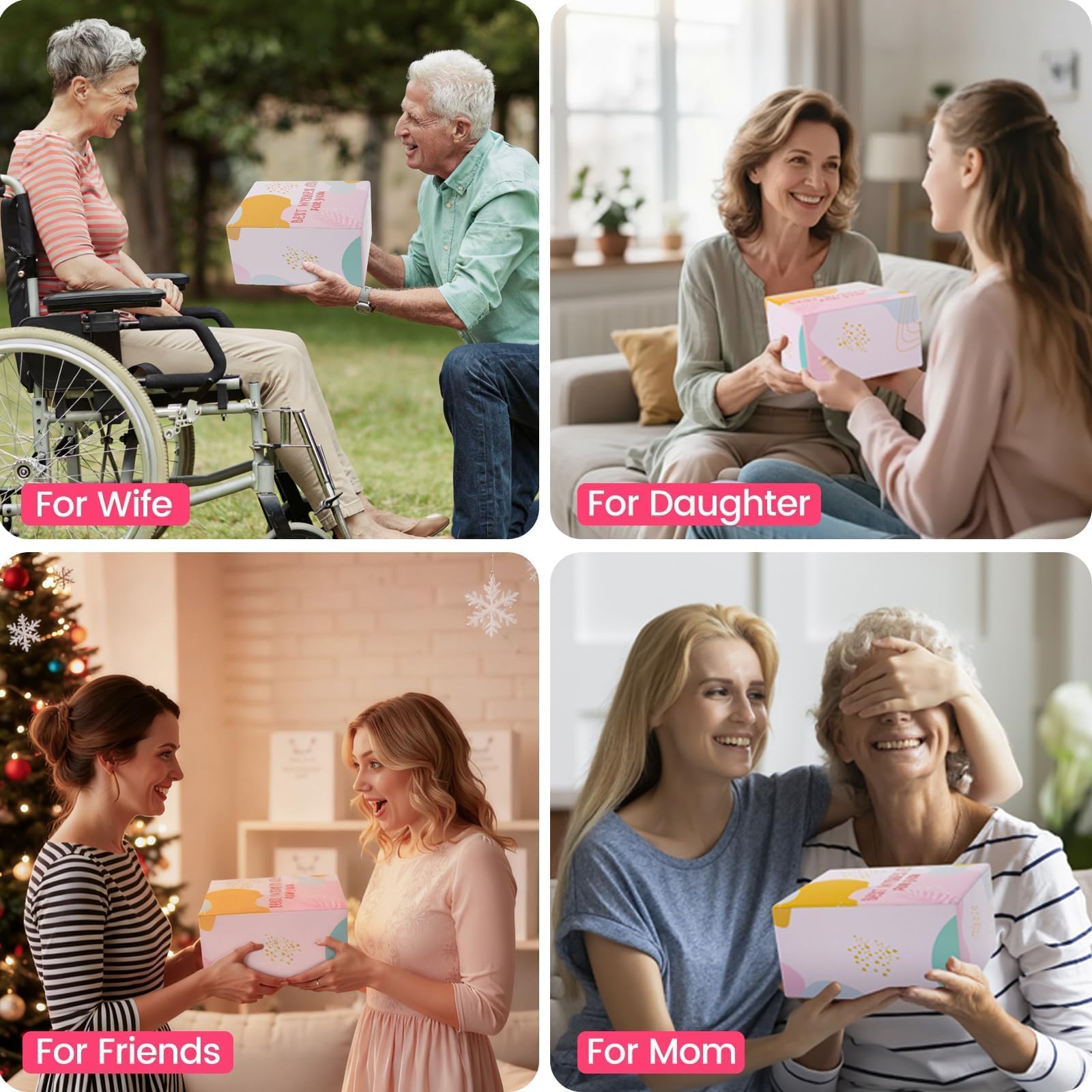 OPOWIS personalized greeting card adds a warm, handwritten touch.