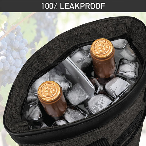 OPUX BYOB compatible travel wine tote for picnics and outings.