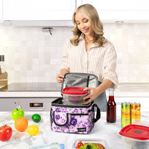 OPUX lunch bag shoulder strap featured for comfortable transport