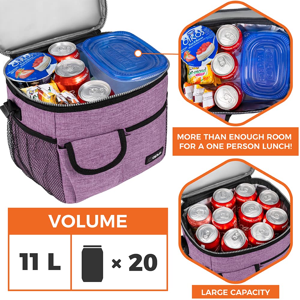 OPUX lunch bag 10L capacity suitable for 18 cans and large meals