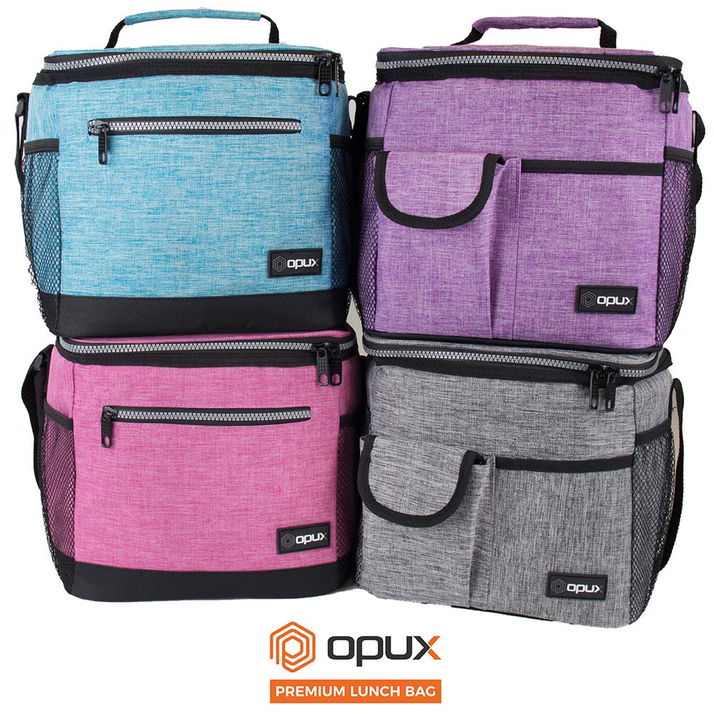 OPUX lunch bag easy to wipe clean after commuting