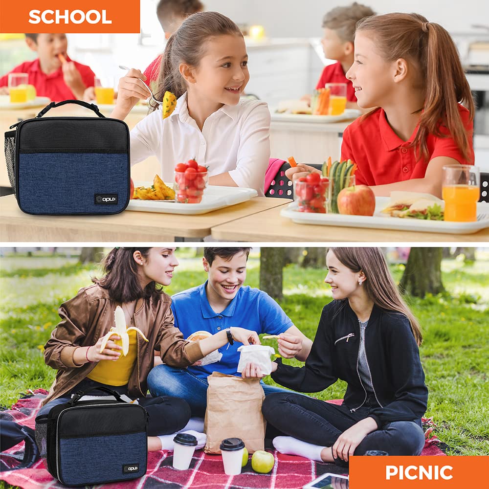 opux versatile lunch bag suitable for school, travel, or outings