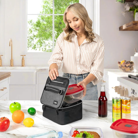 OPUX leakproof lunchbox keeps meals secure during commute or travel.
