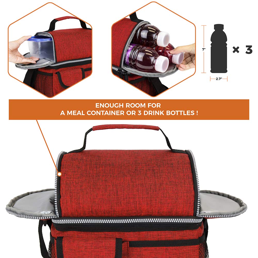 Opux durable nylon and 600D fabric withstand daily wear.