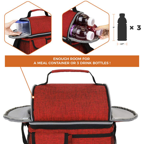 Opux durable nylon and 600D fabric withstand daily wear.