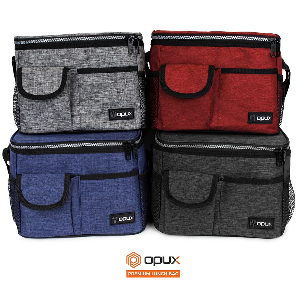 OPUX red insulated bag perfect for work or school outings