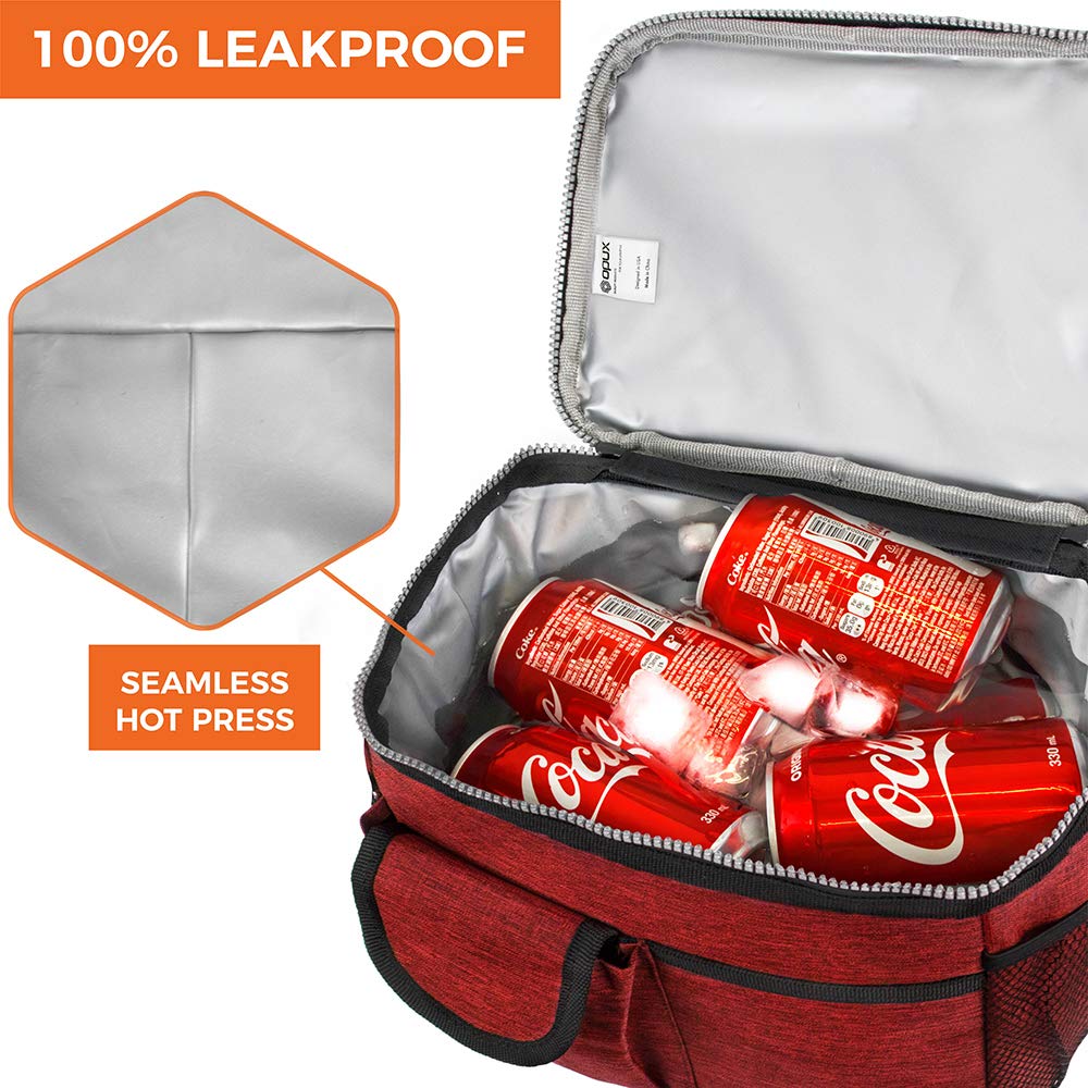 Opux side mesh pockets hold water bottles and hydration aids.