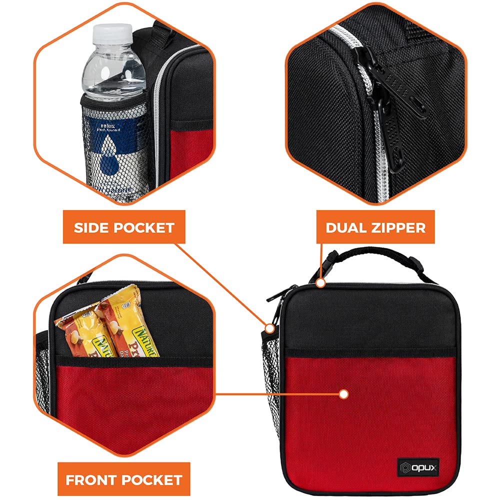 opux soft thermal lining is BPA-free and easy to wipe clean