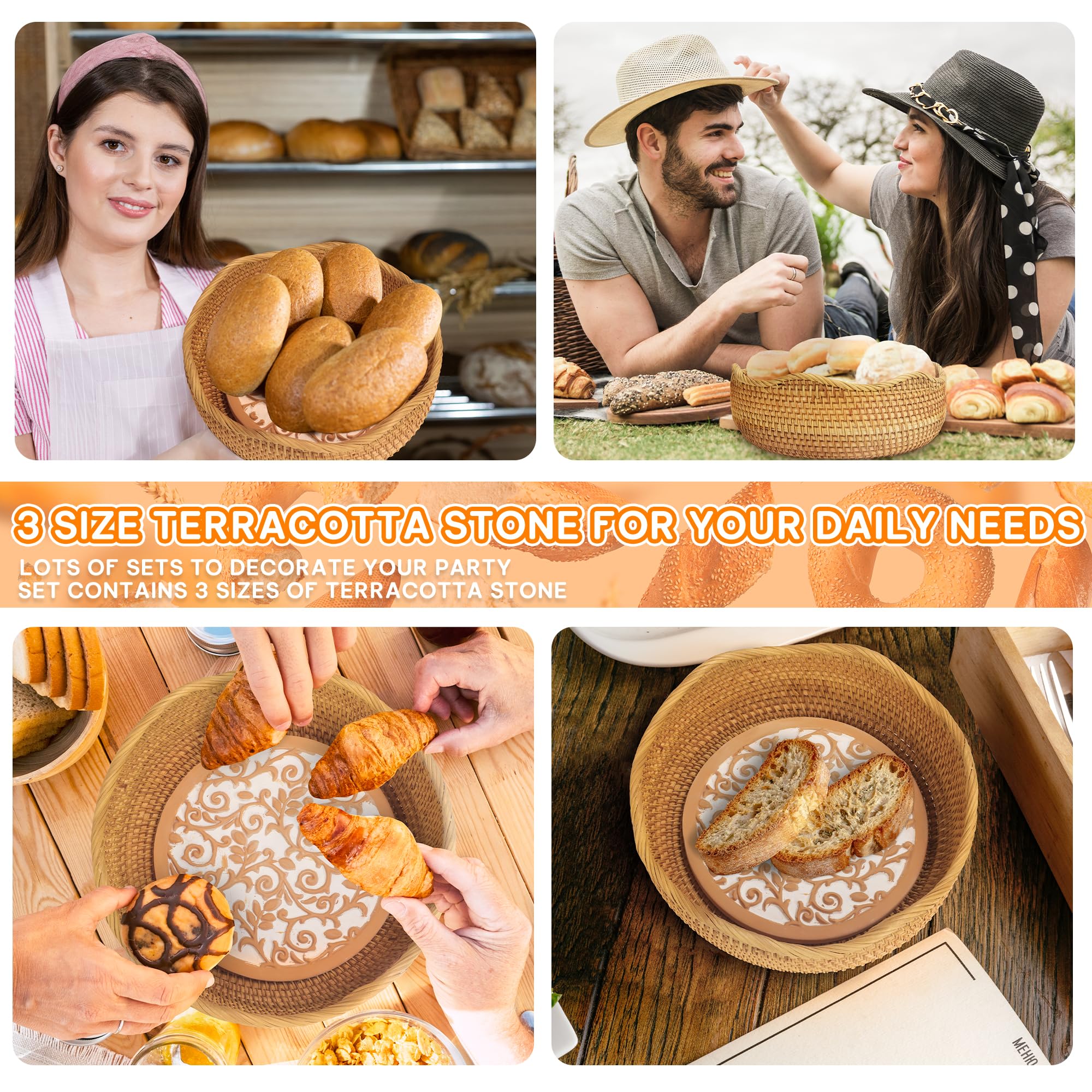 Oranbulb Terra Cotta Warmer highlighted in a cozy kitchen as decor and warmer