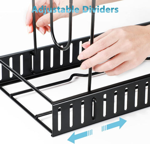 ORDORA easy clean metal rack for quick maintenance.