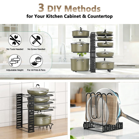 ORDORA tool-free assembly vertical configuration enables quick setup.