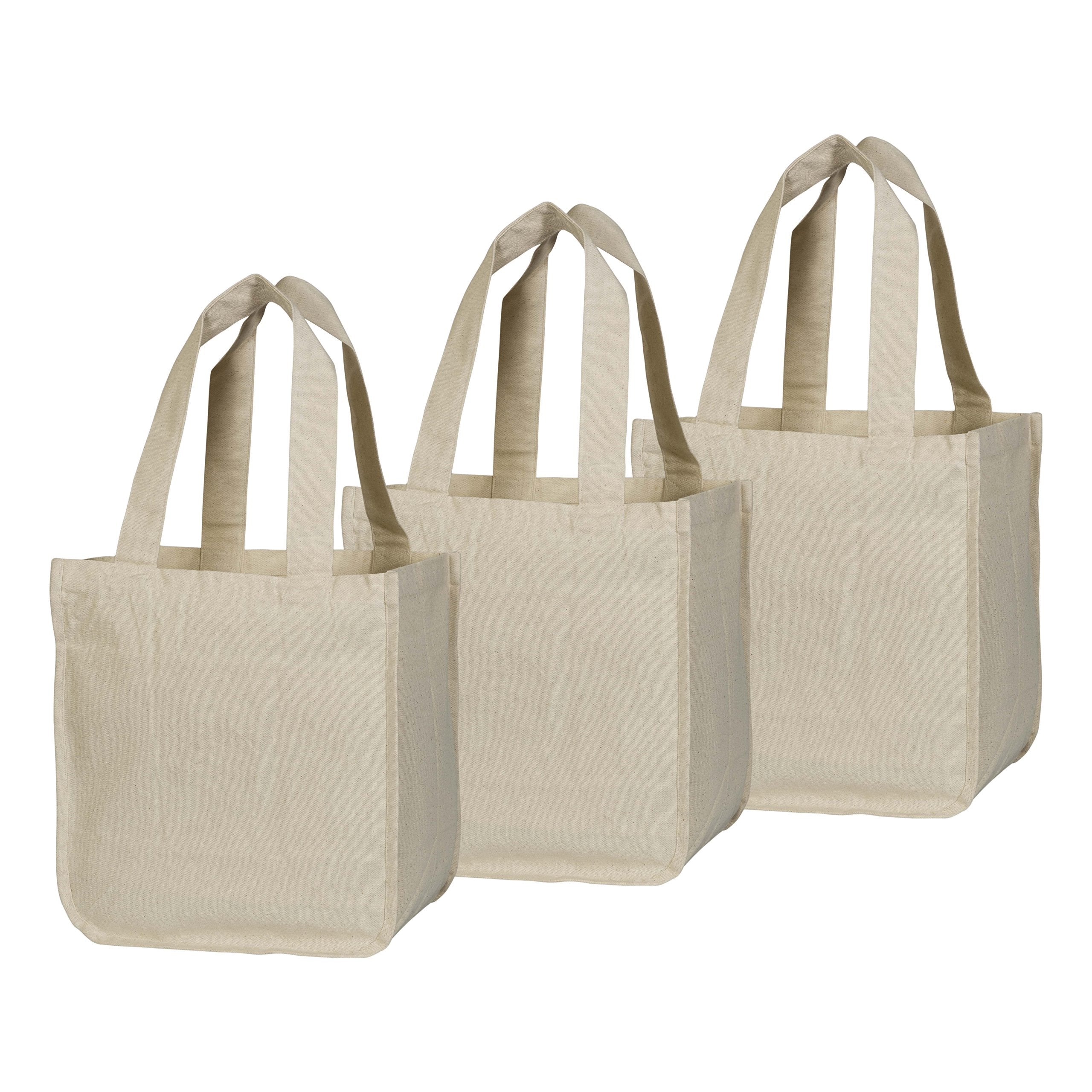 Organic Cotton Mart washable canvas material offers easy care and reuse.