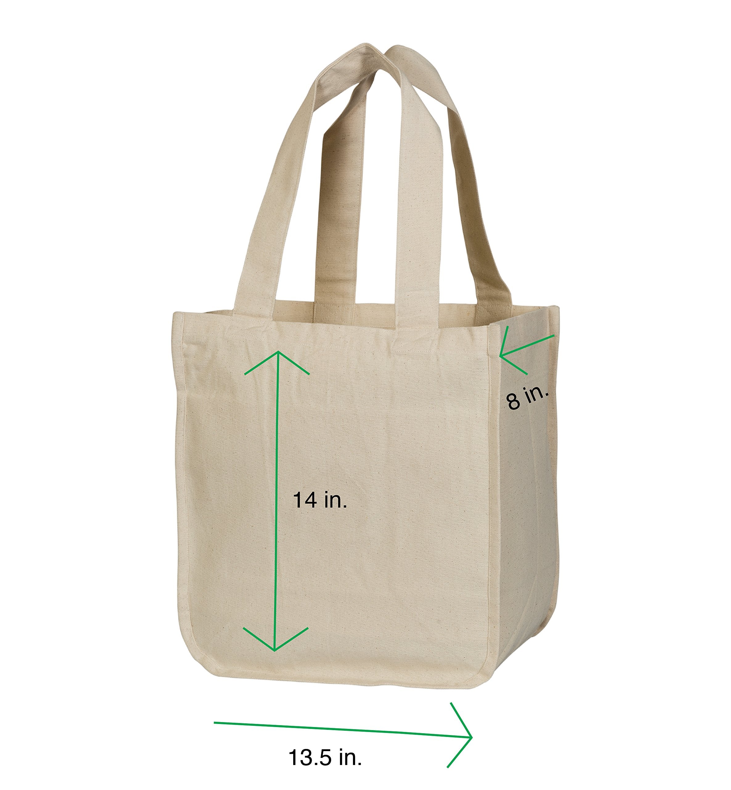 Organic Cotton Mart interior bottle sleeves show organized storage for groceries.