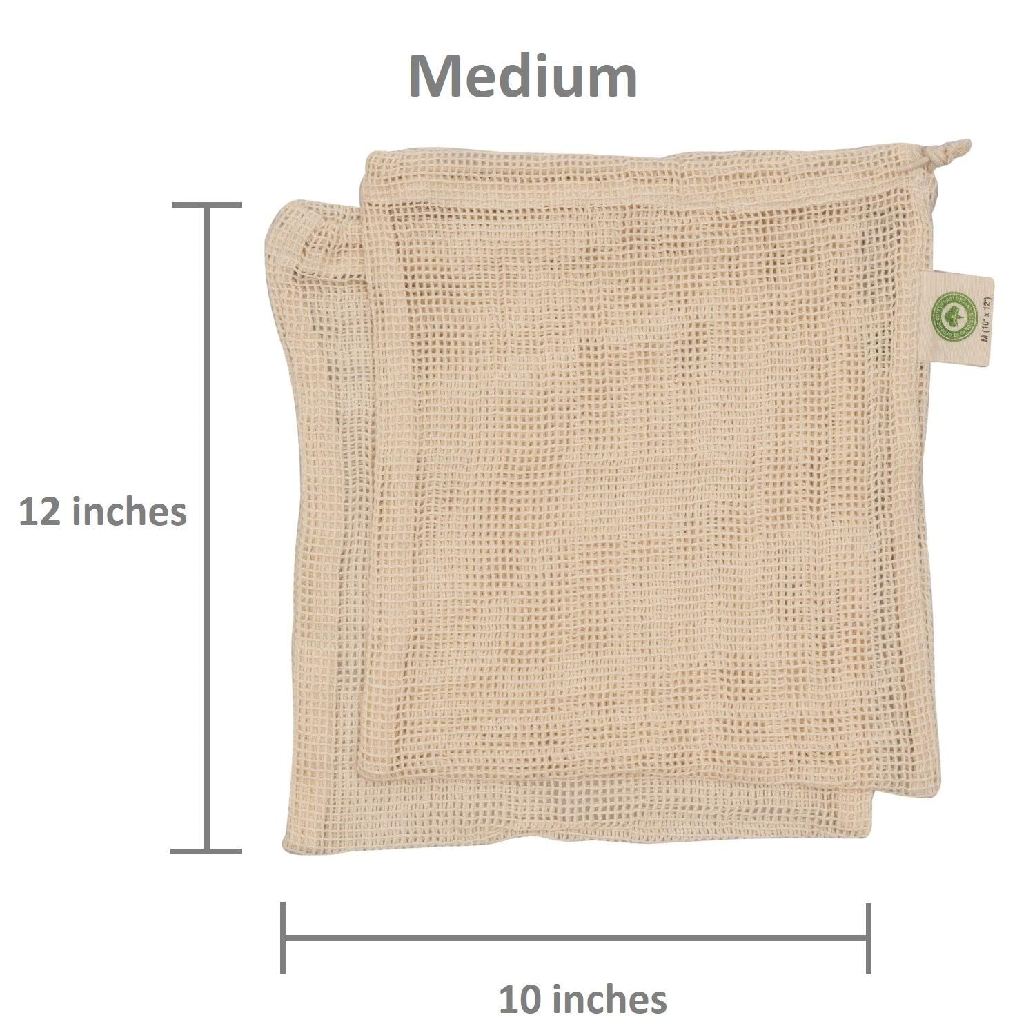 Organic Cotton Mart bags are easy to wash and air dry