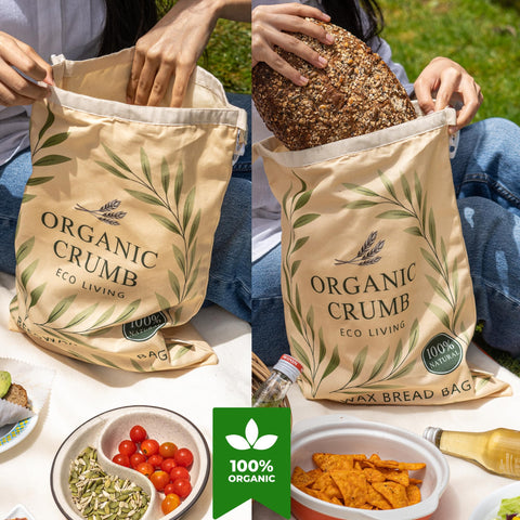 Organic Crumb kitchen bundle display showcases eco-friendly solution