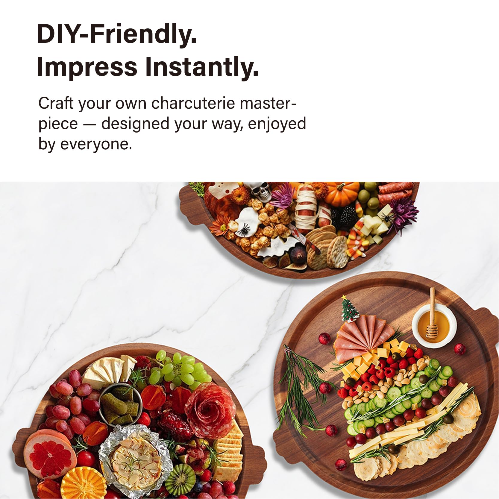 OrganicVilo charcuterie display setup ideal for gatherings