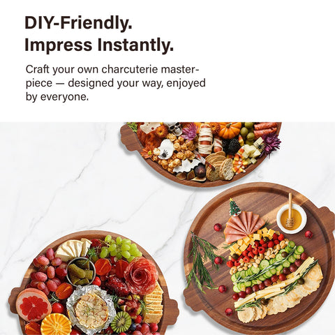 OrganicVilo charcuterie display setup ideal for gatherings