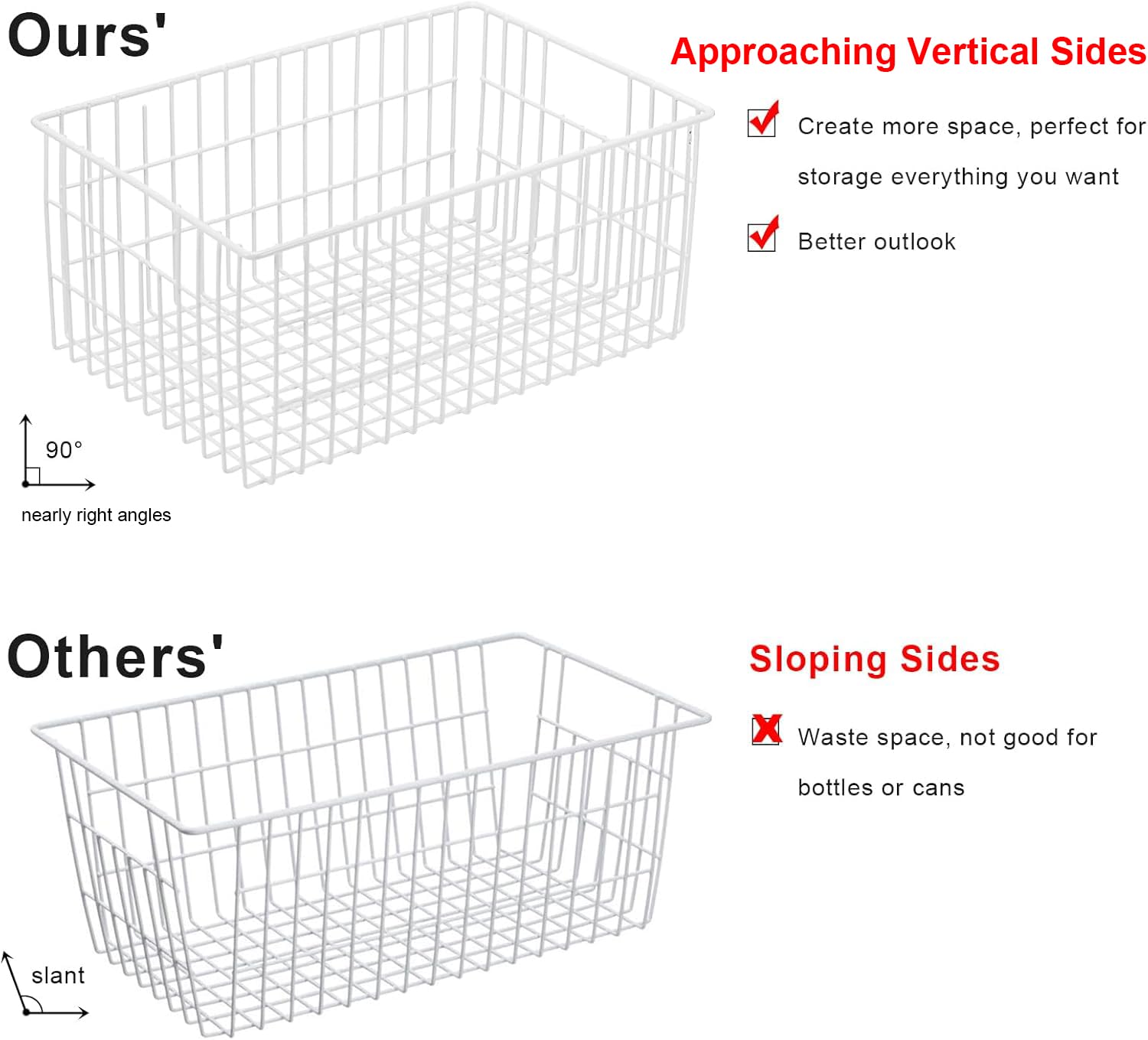 Orgneas 5-pack versatile storage bins for organization across kitchen and laundry.