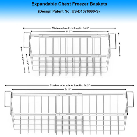 Orgneas Freezer Basket doubles as over-sink dish drying rack