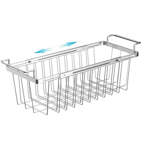 Orgneas Freezer Basket Extendable Rails for adjustable chest freezer fit and space maximize