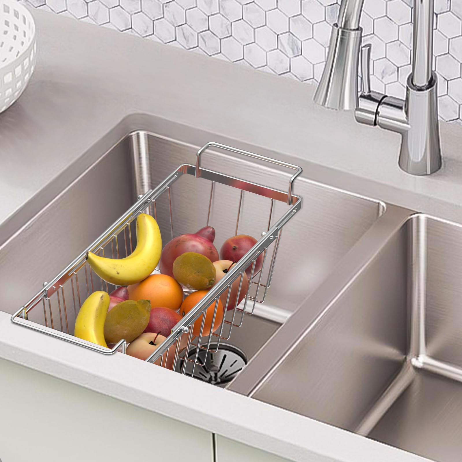 Orgneas Freezer Basket Side-slide access for quick bottom-level retrieval