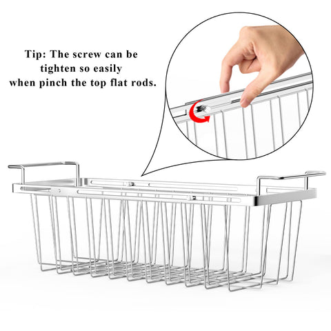 Orgneas Freezer Basket stainless steel construction for durability and easy care