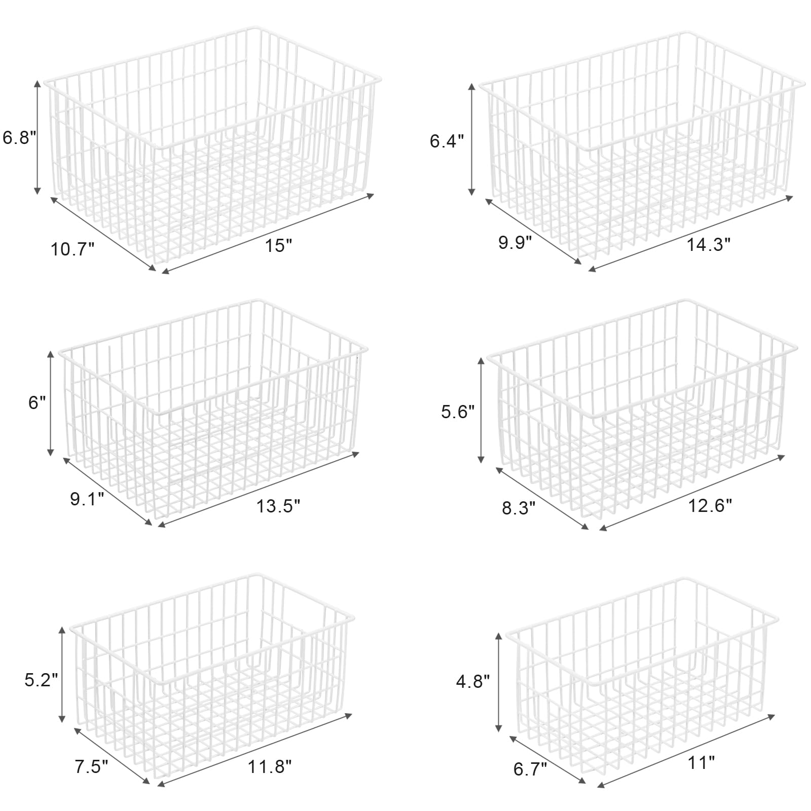 Orgneas space-saving set shown in freezer for organized storage