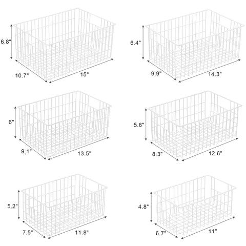 Orgneas space-saving set shown in freezer for organized storage