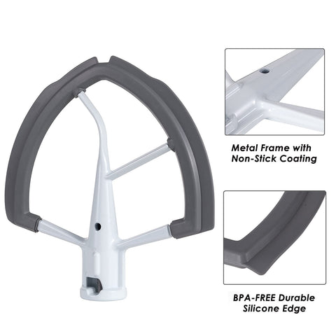 ORIEMARS bowl lift attachment for KitchenAid supports steady, even mixing.