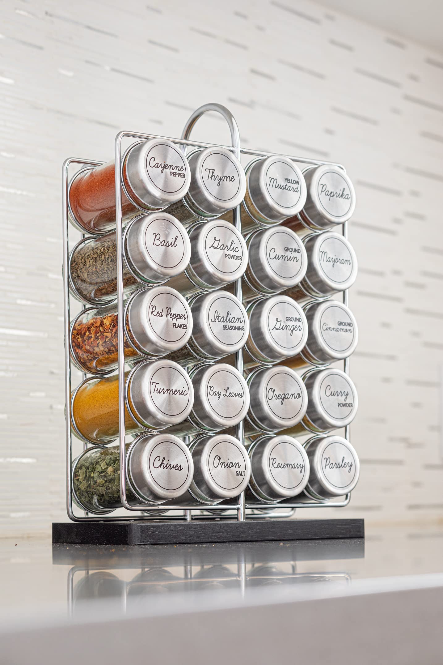 Orii modern kitchen organization reduces clutter and improves flow.